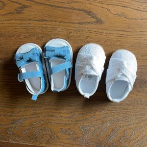 Girls shoes 3-6mo NWOT